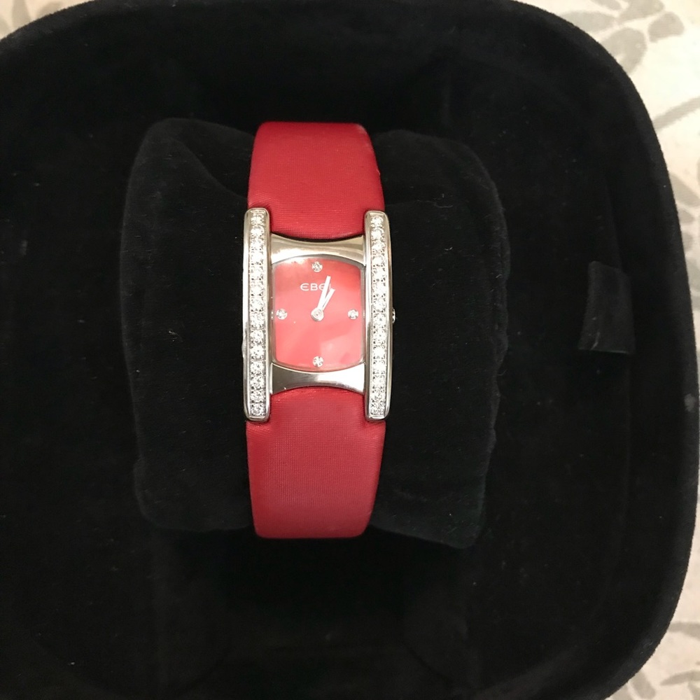 Women’s red ebel beluga watch-MUST SELL!